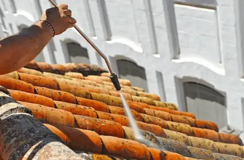 Nettoyage de toitures - Sulignat